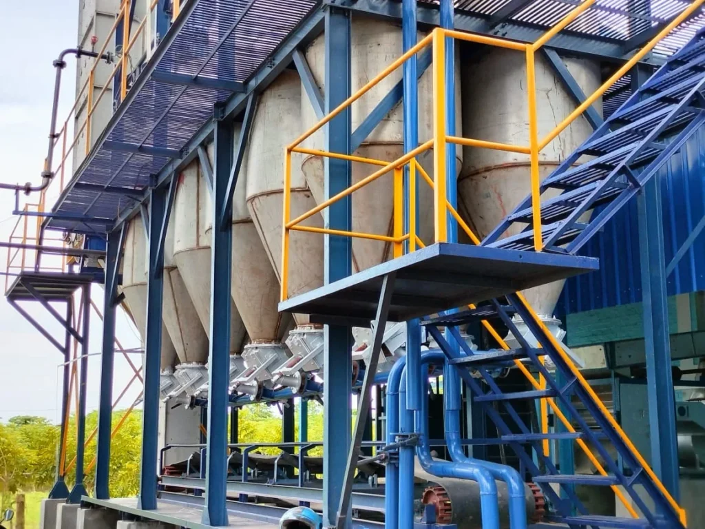 Paddy Parboiling Plant in Operation